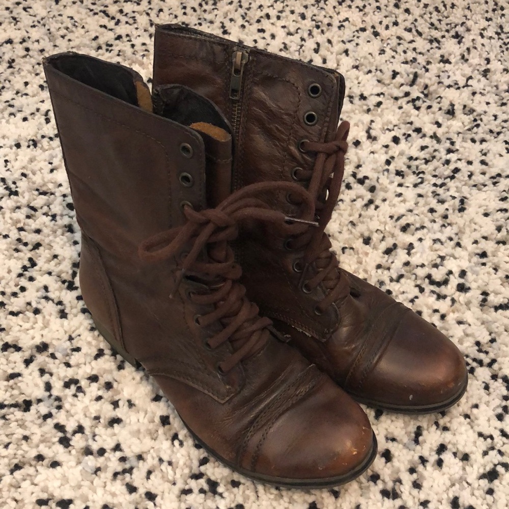 Steve Madden Troopa Combat Boots